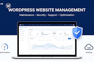 wordpress website management and maintenance