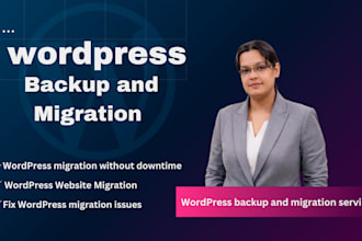 backup and migrate your wordpress site safely