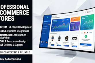 build a ecommerce website with payment gateway integration