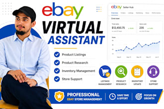 be your ebay virtual assistant for store management