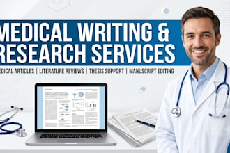 write medical, healthcare, and surgery content