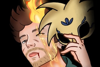 fan art and chibi style drawings