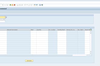 develop sap abap reports, alv, bapi, badi, enhancements