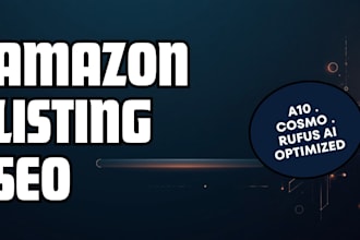 write amazon listing SEO copy optimized for amazon ai as a brand owner