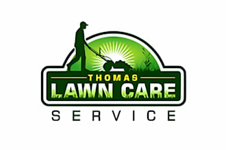 do snow removal, agriculture, landscape and lawn care logo