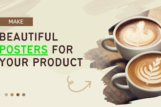 create a poster for your product