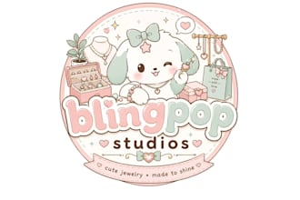 design a cute kawaii cartoon logo