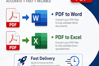provide fast PDF conversion services