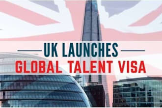 help you prepare a successful UK global talent visa application