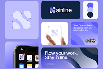 design a minimalist logo, brand identity, and complete branding kit