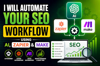 automate your SEO workflow using ai, zapier and make