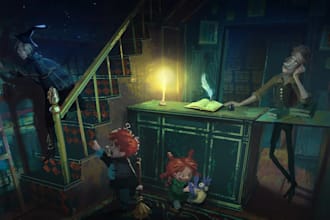 design original characters for games, films and books