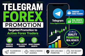do telegram forex promotion via targeted ads to hit premium forex traders