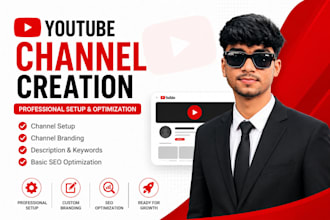 set up and optimize your youtube channel