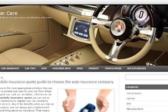 rent a place for your link in my High quality PR 3 automotive blog