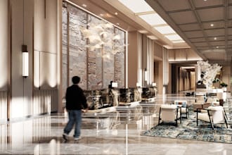 do architecture and interior renders