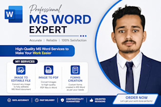 convert image, PDF, and scanned files to editable word