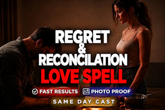 cast a powerful regret and reconciliation love spell to bring them back