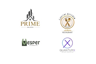 professional fashion brand logo and posters