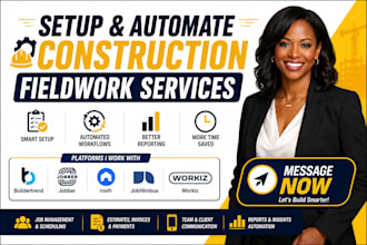 setup workiz quoteiq servicetitan jobber housecall pro automation workflow