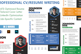 design a professional CV, resume and cover letter service