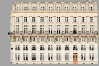 design 3d building models, 3d facades and architectural models in rhino