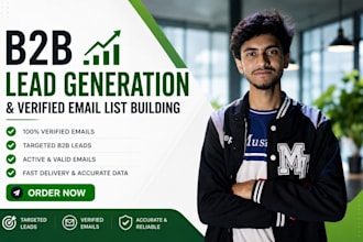 do b2b lead generation and verified email list building