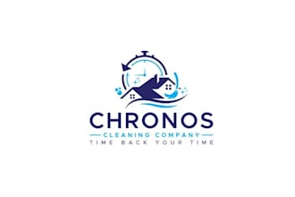design a classy logo for a residential cleaning company