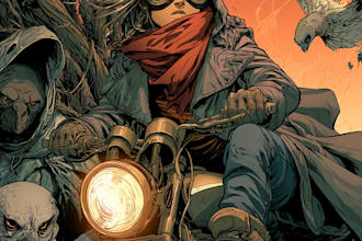 draw comic book illustration with comic book illustrator