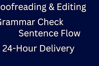 be your professional book and story proofreader