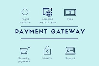 create custom merchant account and payment gateway solutions