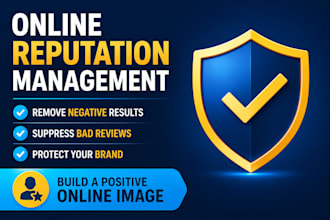 do online reputation management orm remove negative link
