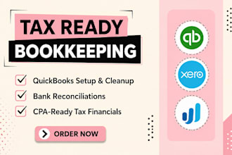 do bookkeeping quickbooks, xero