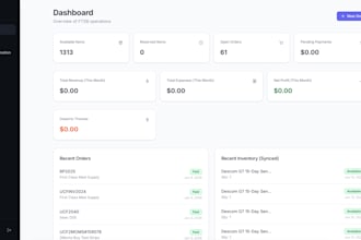 build your inventory management app
