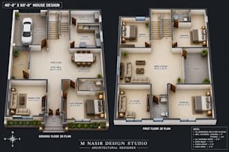 provide professional architectural drafting and structural design layouts