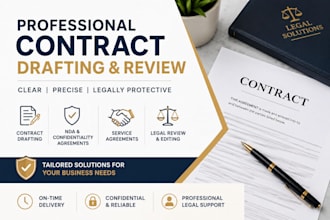 draft and review professional nda agreements