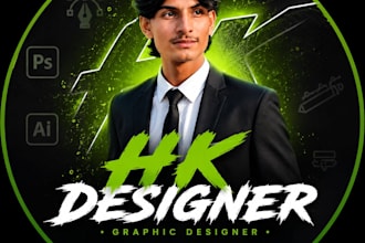 design a professional gaming logo, profile pic and others