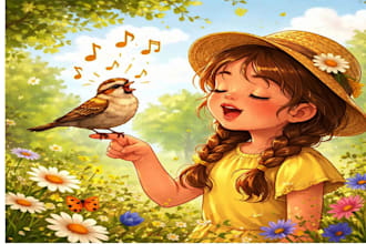 children book illustrations and storybook characters