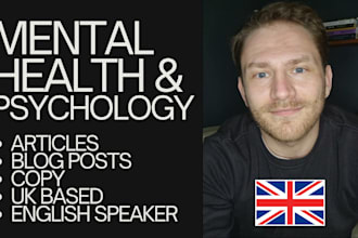 write expert mental health and wellness articles