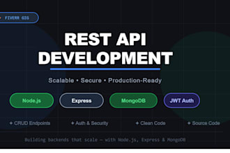 build rest apis using nodejs express and mongodb