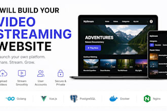 build a custom video streaming web app