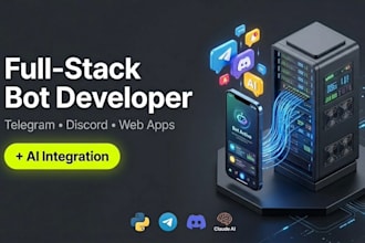 develop a custom ai bot with admin panel