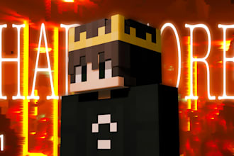 create cinematic minecraft youtube thumbnails