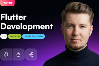 develop a cross platform flutter dart mobile application