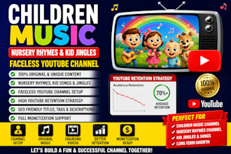 be female singer for original children music, nursery rhymes or kids jingle