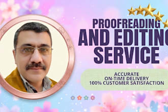 proofread and edit arabic academic writing professionally