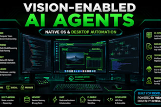 build an autonomous ai desktop agent with computer vision