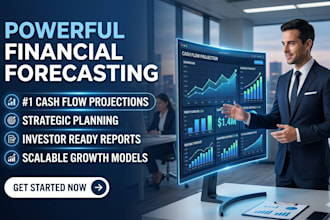 do financial data analysis and business forecasting