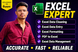 clean excel data, remove duplicates, format for reports