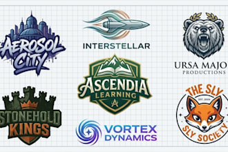 design pixel art logo for your game, business brand that stands out and converts